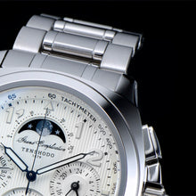 画像をギャラリービューアに読み込む, TENSHODO グランドコンプリケーションスポーツ ホワイトモデル/ステンレスベルト