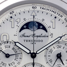 画像をギャラリービューアに読み込む, TENSODO グランドコンプリケーション スポーツ ホワイトモデル / レザーベルト