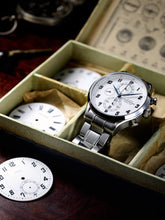画像をギャラリービューアに読み込む, TENSHODO ヒストリッククロノグラフ / ホワイトダイヤル

