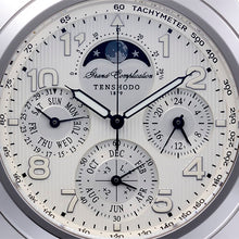 画像をギャラリービューアに読み込む, TENSHODO グランドコンプリケーションスポーツ ホワイトモデル/ステンレスベルト

