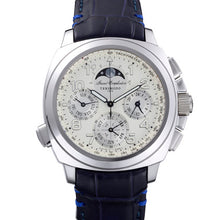 画像をギャラリービューアに読み込む, TENSODO グランドコンプリケーション スポーツ ホワイトモデル / レザーベルト
