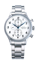 画像をギャラリービューアに読み込む, TENSHODO ヒストリッククロノグラフ / ホワイトダイヤル
